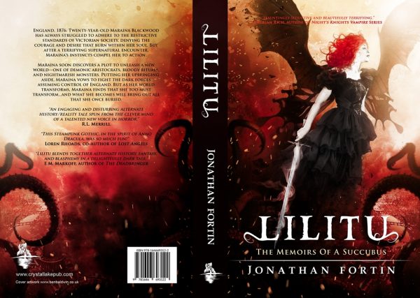 Lilitu: Memoirs of a Succubus by Jonathan Fortin (Paperback: includes shipping) - Image 2