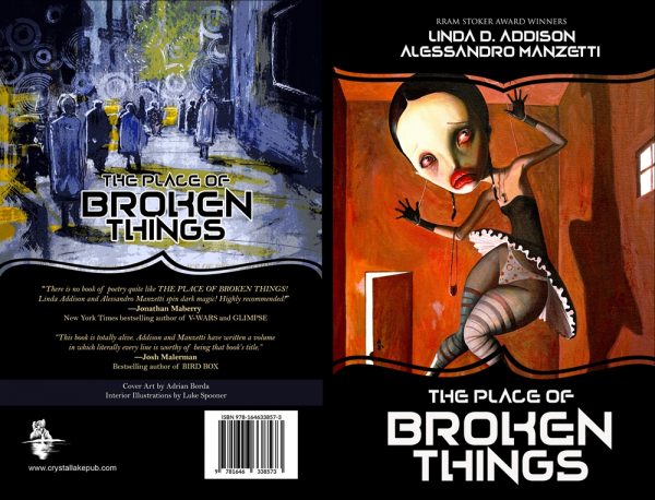 The Place of Broken Things by Linda D. Addison and Allesandro Manzetti (Paperback: includes shipping) - Image 4