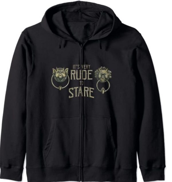 It's Rude to Stare Labyrinth Hoodie