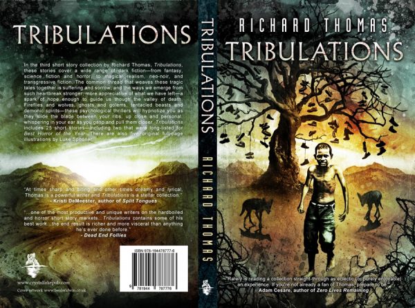 Tribulations by Richard Thomas (paperback; eBook edition by Cemetery Dance)