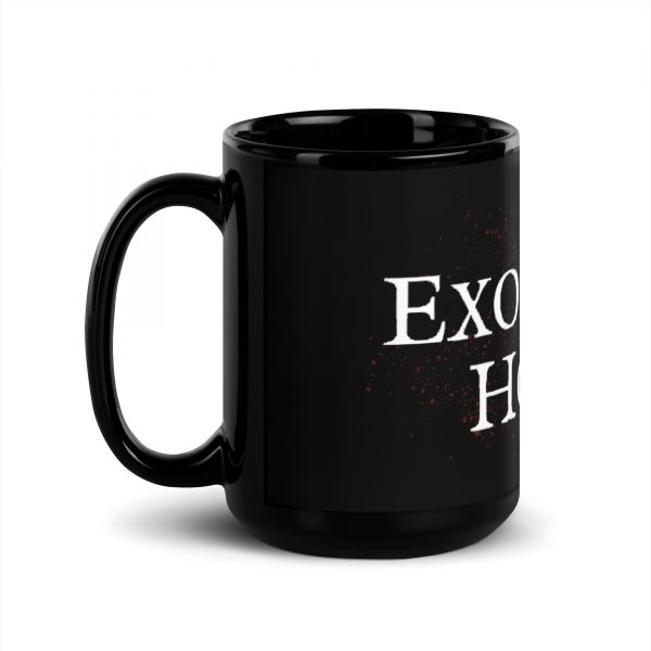 The Exorcist's House Black Glossy Mug - Image 5