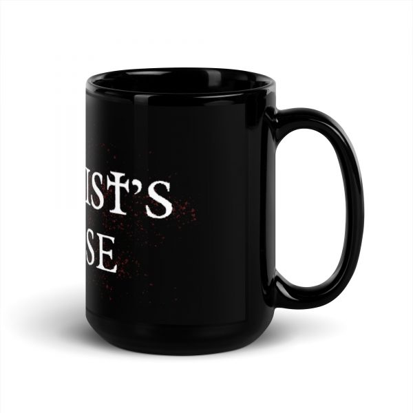 The Exorcist's House Black Glossy Mug