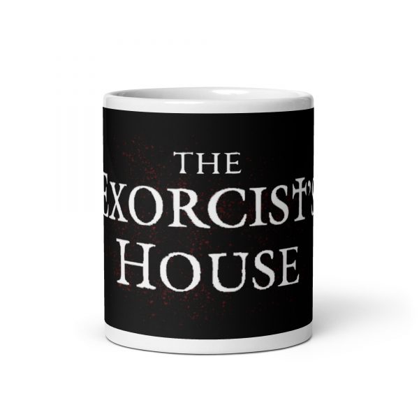 The Exorcist's House White glossy mug - Image 4