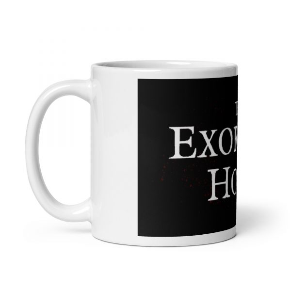 The Exorcist's House White glossy mug - Image 3