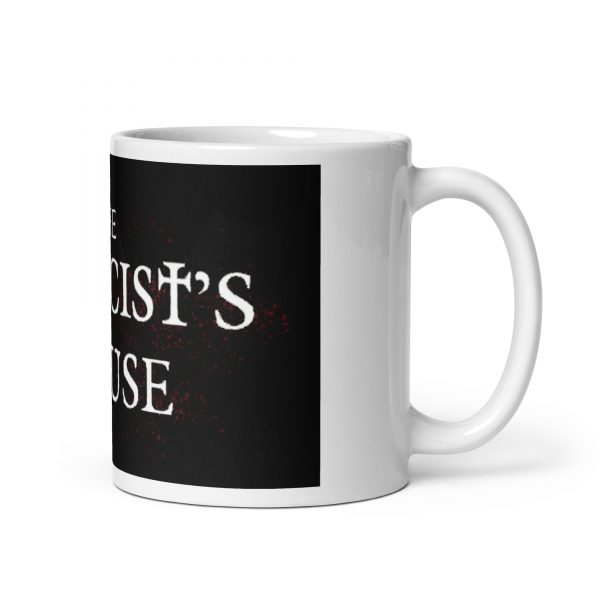 The Exorcist's House White glossy mug - Image 2