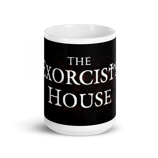 The Exorcist's House White glossy mug - Image 6
