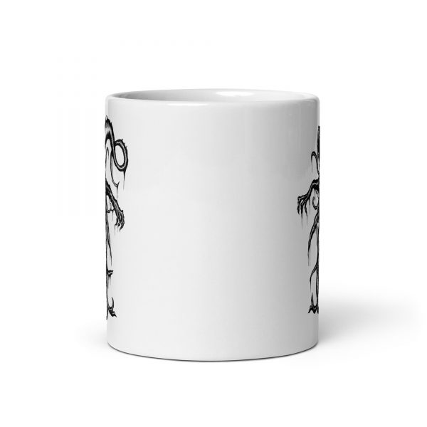 Sludgework White glossy mug #4 - Image 3