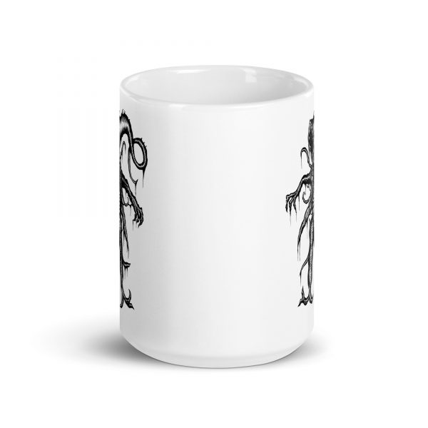 Sludgework White glossy mug #4 - Image 6
