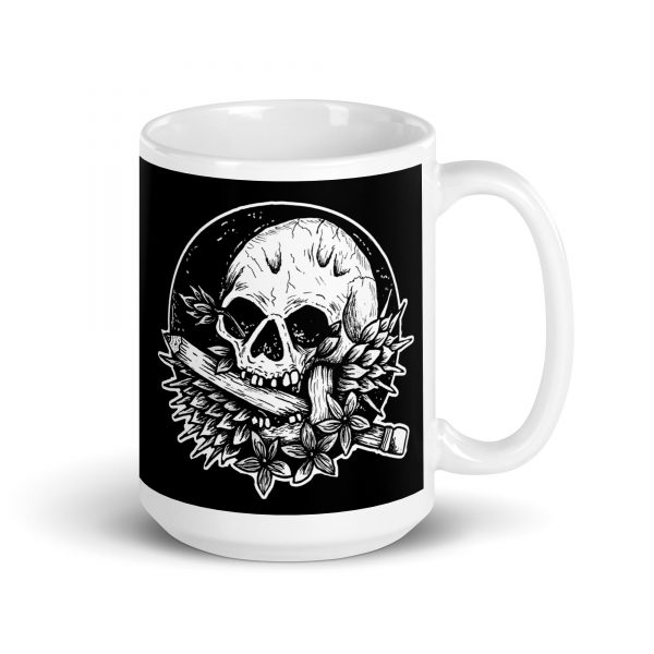 Sludgework White glossy mug #6 - Image 4