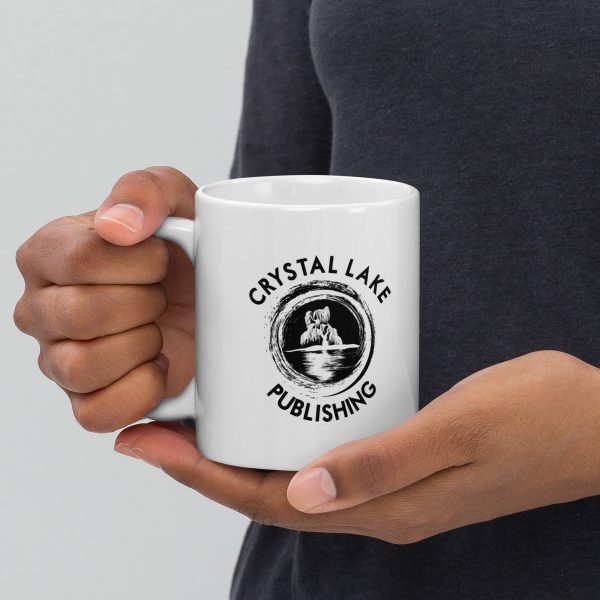 Crystal Lake White glossy mug #1 - Image 3
