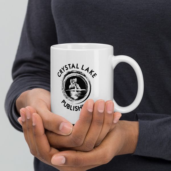 Crystal Lake White glossy mug #1 - Image 2