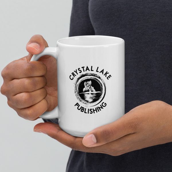 Crystal Lake White glossy mug #1 - Image 4