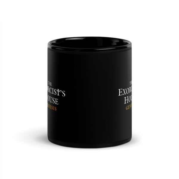 The Exorcist’s House: Genesis - Black glossy mug #1 - Image 3