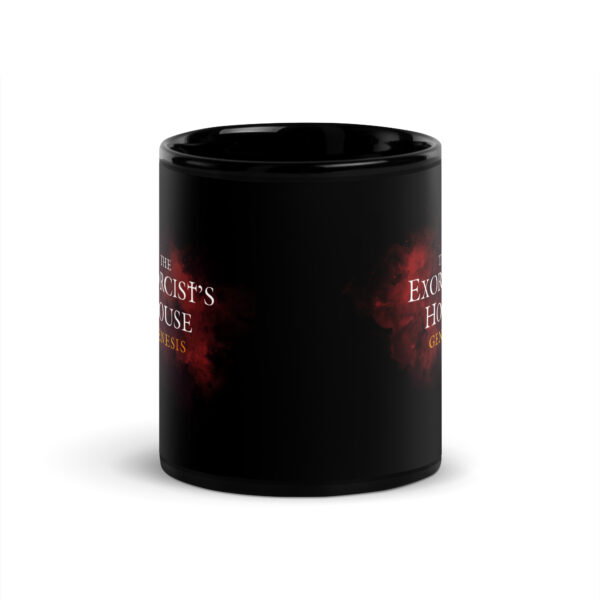 The Exorcist’s House: Genesis - Black glossy mug #2 - Image 3