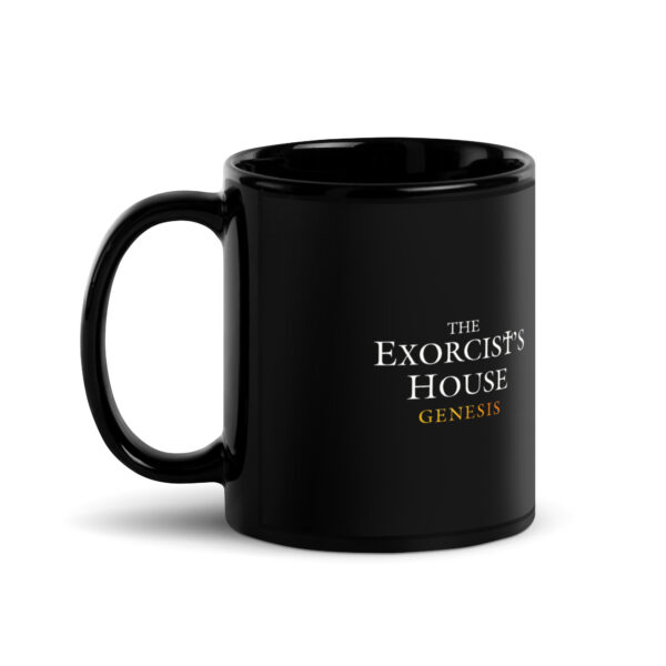 The Exorcist’s House: Genesis - Black glossy mug #1 - Image 2