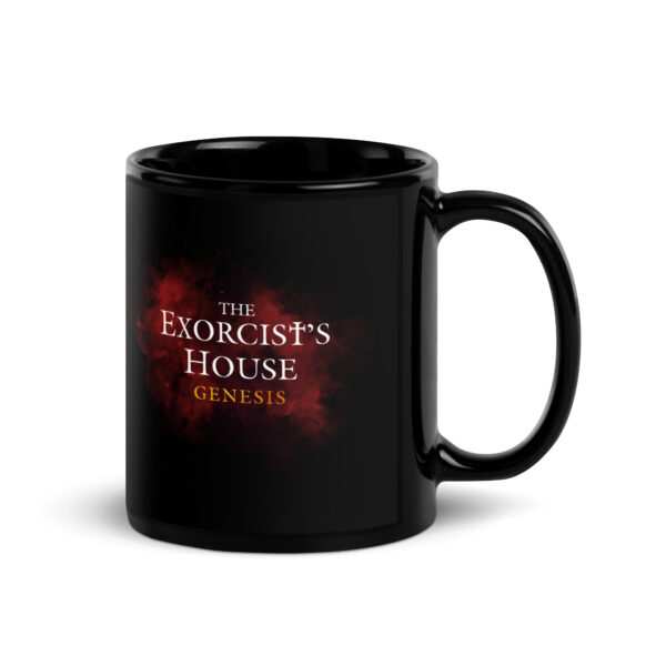 The Exorcist’s House: Genesis - Black glossy mug #2