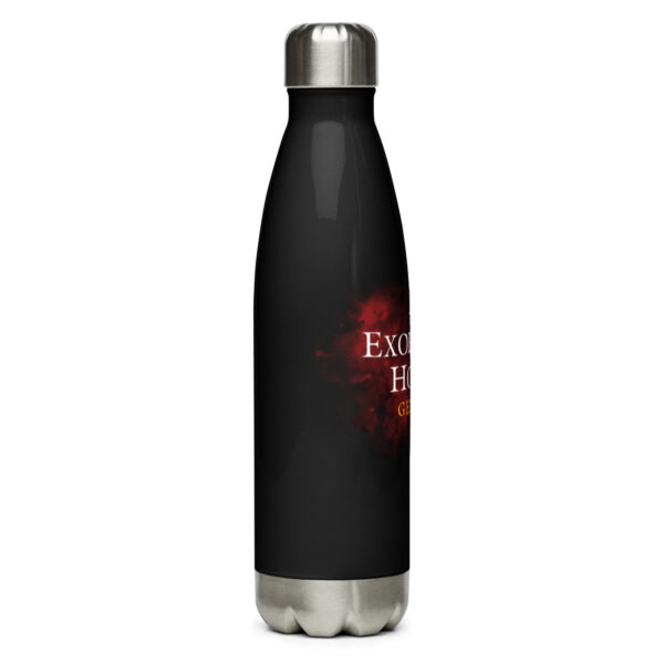 The Exorcist's House: Genesis - Stainless steel water bottle #2 Black - Image 2