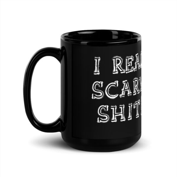 I read scary shit - Black - Image 2