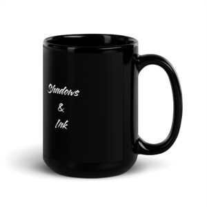 Black Glossy Mug #1