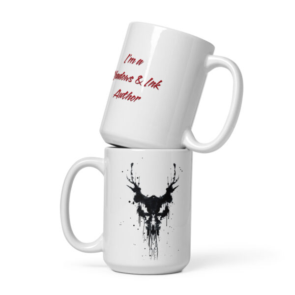 I'm a Shadows & Ink Author - White glossy mug #1