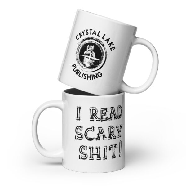 I read scary shit - White