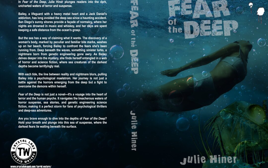 Cover Reveal for Fear Of The Deep by Julie Hiner