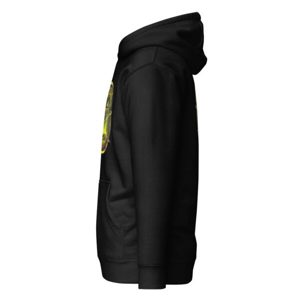Scareville unisex black hoodie #1 - Image 3