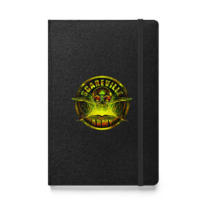 Scareville hardcover bound notebook