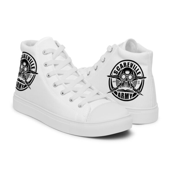 Men’s Scareville high top canvas shoes - Image 3