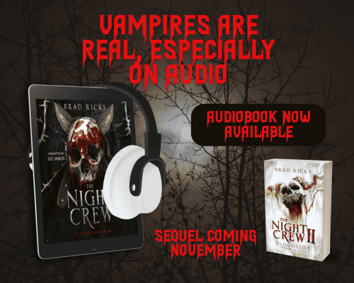 THE NIGHT CREW is now available on Audible!
