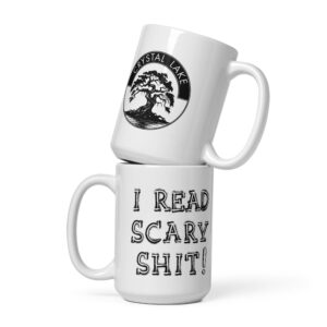 I Read Scary Shit - White