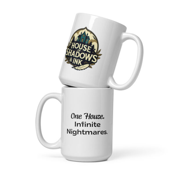House of Shadows & Ink - white mug - Image 2