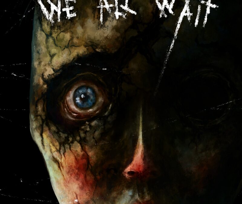 Cover for In the Dollhouse We All Wait by Amanda M. Blake