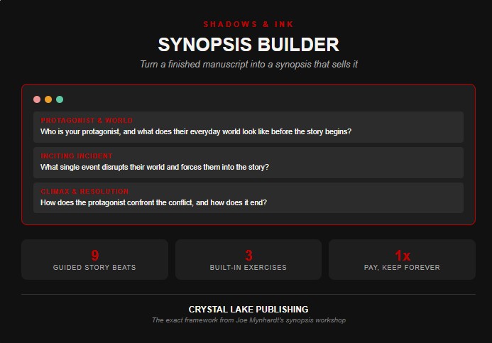 Synopsis Builder Spreadsheet